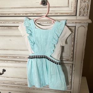 Toddler Girls Dress with Undershirt